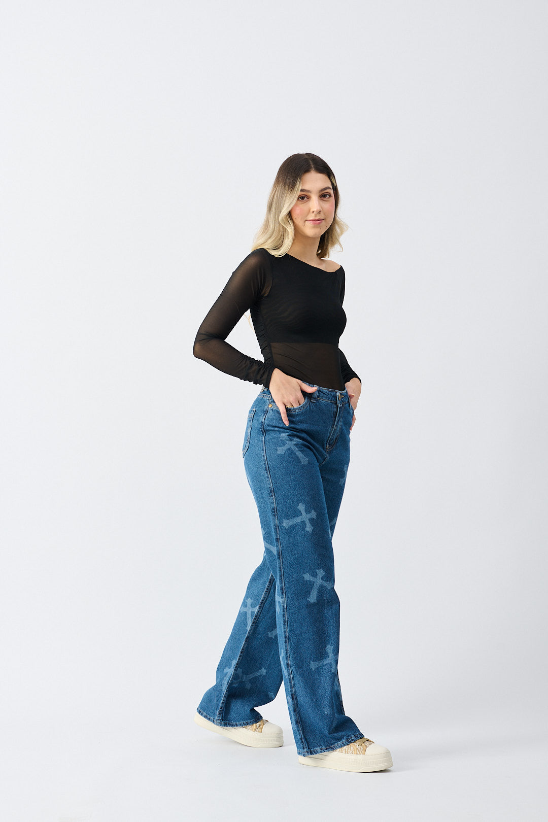 Ref 103 – Jean Cross Blue