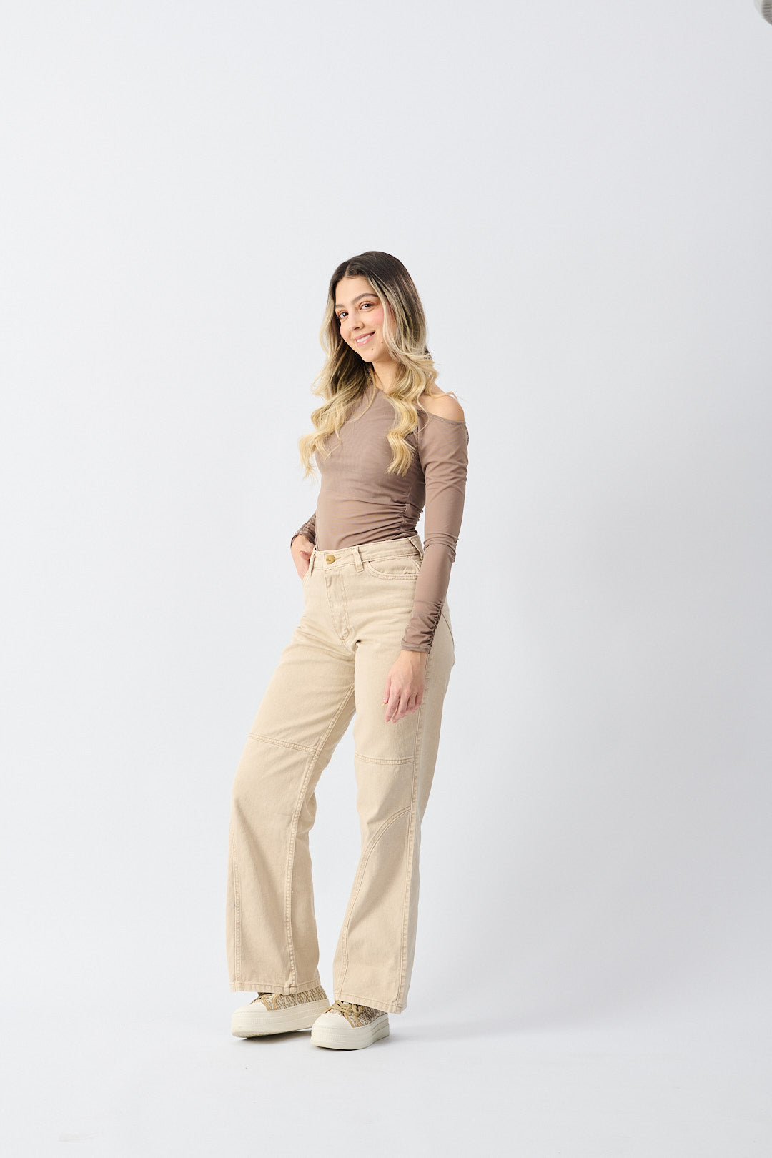 Ref 102 – Jean Heart Beige