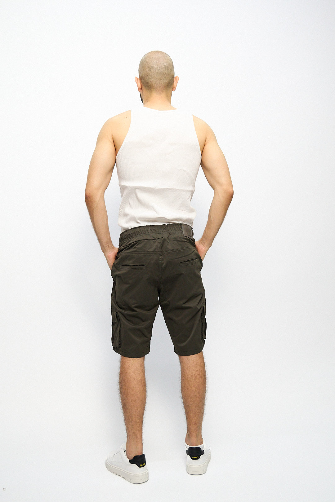 SHORT TRACE GREEN