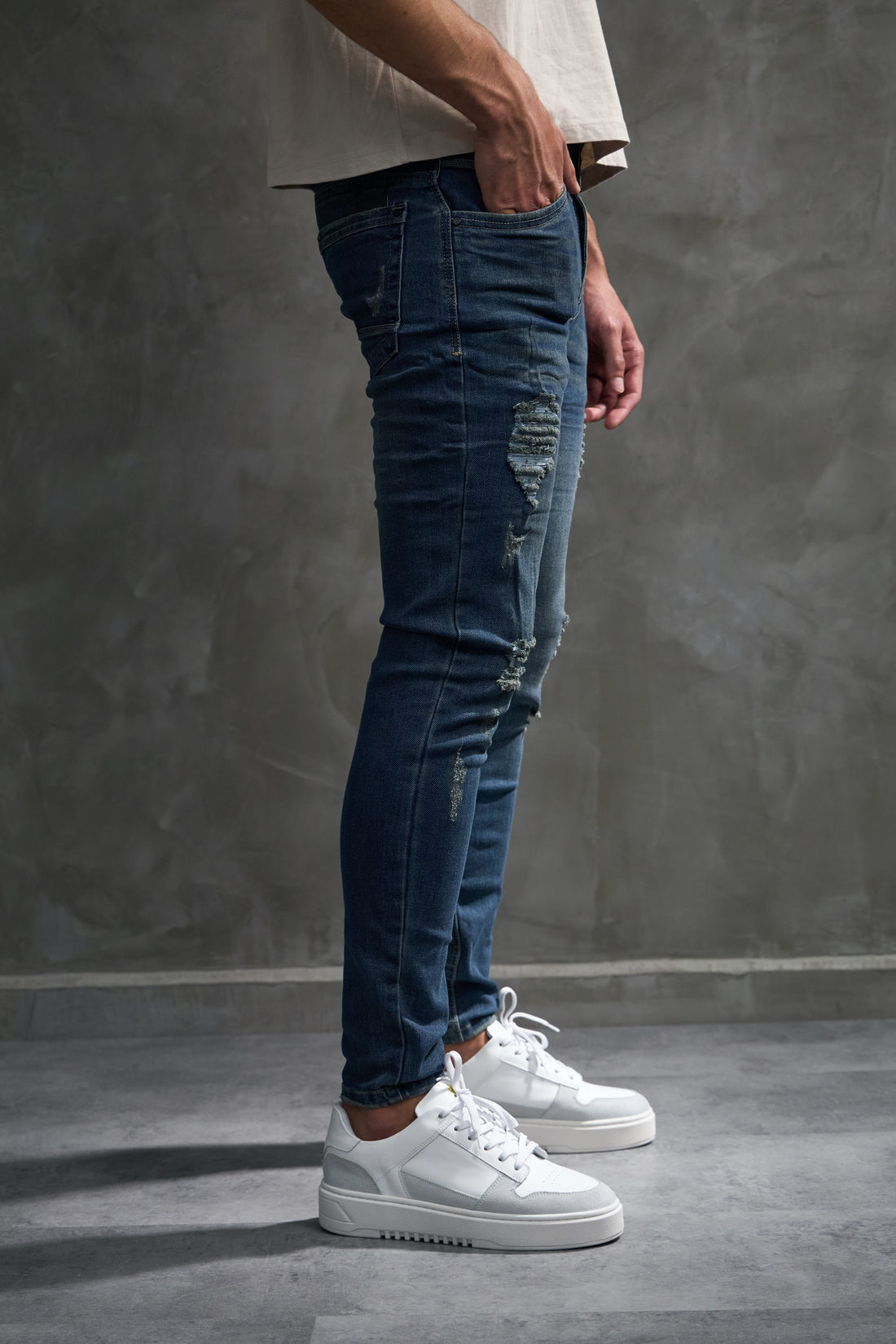 JEAN MAVERICK DARK BLUE